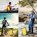 WaveRite 10L/20L/30L Waterproof Ocean Swimming Backpack PVC Fashing Diving Compression Storage Dry Pack Bag Men Women Kayaking Boating Surfing Pack