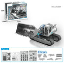 DIY Science And Education Assembly Engineering Team Hydraulic Power Crawler Excavator Bulldozer Puzzle STEM Toys