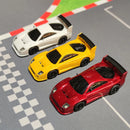 LDARC S100 1/64 2.4G RWD Drift RC Car Mini Full Proportional Three Speed Metal Gears LED Light with Bearings Screen Remote Control High-Speed On-Road Racing Vehicle Model Boys Gifts 60 Minutes Playing Time Toys