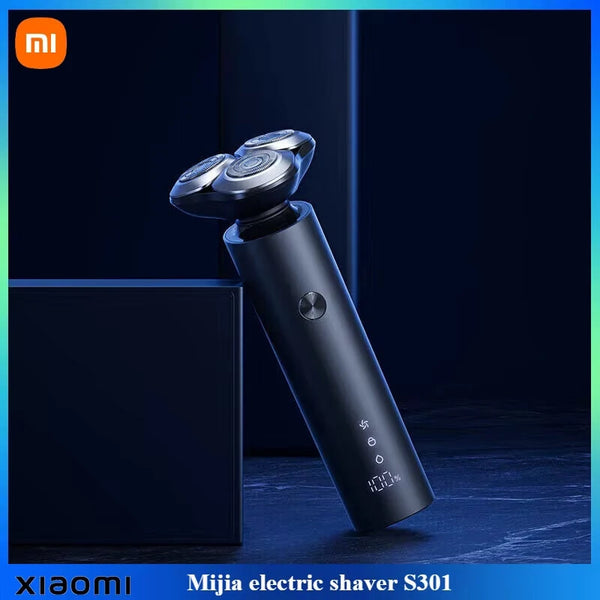 XIAOMI MIJIA S301 Men's Electric Shaver Beard Trimmer Machine Shaving Portable Flex Razor IPX7 Washable Trimer Ceramic Blade