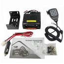 QYT KT-8900R 25W Tri-Band Mobile Radio 200 Channels 136-174MHz 240-260MHz 400-480MHz VHF UHF Dual Display Mini Car Transceiver Walkie Talkie