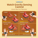 2PCS JJRC Q195 2.4G RC Battle Bumper Cars Amusement Park Arena LED Light Music One Click Vehicles Models Multiplayer Competiton Spin Stunt Toys