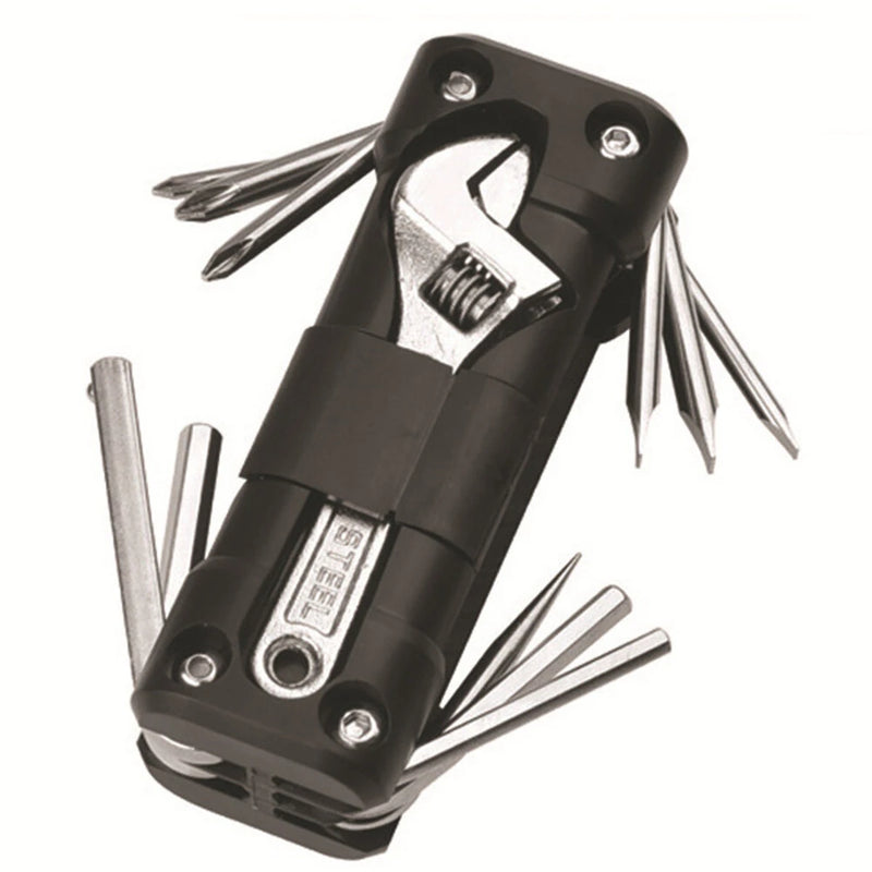 XANES 1pcs Multi-functional Combination Bicycle Tool Outdoor Motorcycle Bike Tire Chain Repair Tool Set