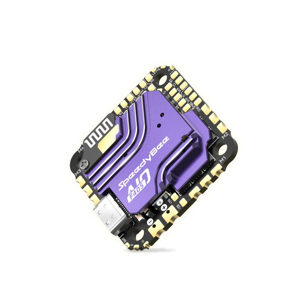 25.5*25.5mm SpeedyBee F405 AIO 40A Flight Controller with 5V 9V BEC Output 40A BL_S 3-6S ESC for RC FPV Racing Drones Support Betaflight Inavflight