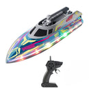 Rockwoo JF017 2.4G Rc Boat Dual Power Wireless Electric Remote Control Model Toys for Children Gift