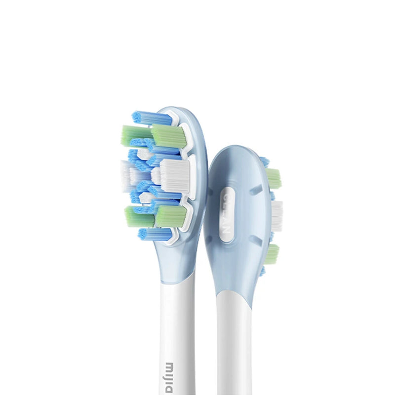 Original XIAOMI Replacement Shock-absorbing Clean Toothbrush Head MBS308 for XIAOMI Oscillation Electric Toothbrush MES609 & MES610