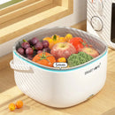 Ultrasonic Vegetable Washing Machine Fruit Dirt Cleaning Household Food Washer Pesticide Residue Washer Fruit Purifier Basket