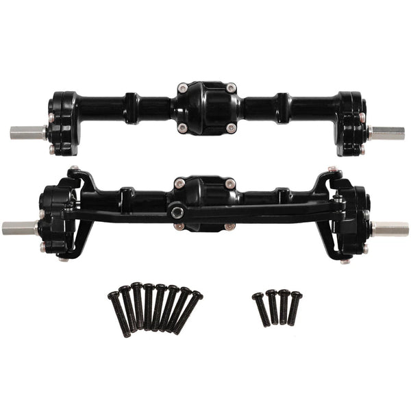 Upgraded Metal Parts Front Rear Door Bridge Axle for MNRC MN82 LC79 MN78 D90 D91 D96 99S 1/12 RC Cars Vehicles Models Spare Accessories