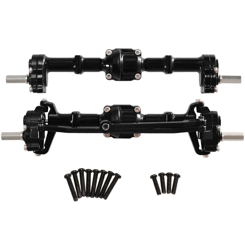 Upgraded Metal Parts Front Rear Door Bridge Axle for MNRC MN82 LC79 MN78 D90 D91 D96 99S 1/12 RC Cars Vehicles Models Spare Accessories