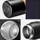 1500ml Large Capacity Portable Thermos Bottle with Straw, 304 Stainless Steel, Thermal Mug, Cup, Coffee Cup, Sports Flasks, Cold and Hot Water Bottle