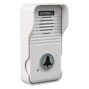 Wireless Intercom Doorbell System Long Range Two-Way Communication Rechargeable Battery Adjustable Volume Weather Resistant Easy Installation for Home Hospital Elderly Care CN Plug