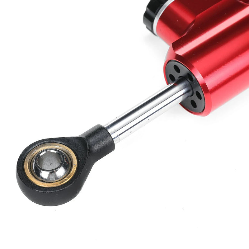 Aluminum Alloy Steering Damper With Damper Bracket Install Auxiliary Bracket For Three-bar Frame Scooter Boyueda S3 ANGWATT T1 Laotie TI30 T30 Xtron DT D88 T107 Pro