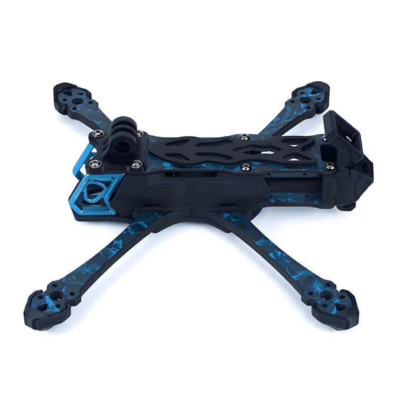 Asixflying Manta 5 SE 223mm Wheelbase T700 Carbon Fiber Plate Frame Kit Compatible Analog/ DJI O3/ DJI O4 Lite for FPV Racing Drones