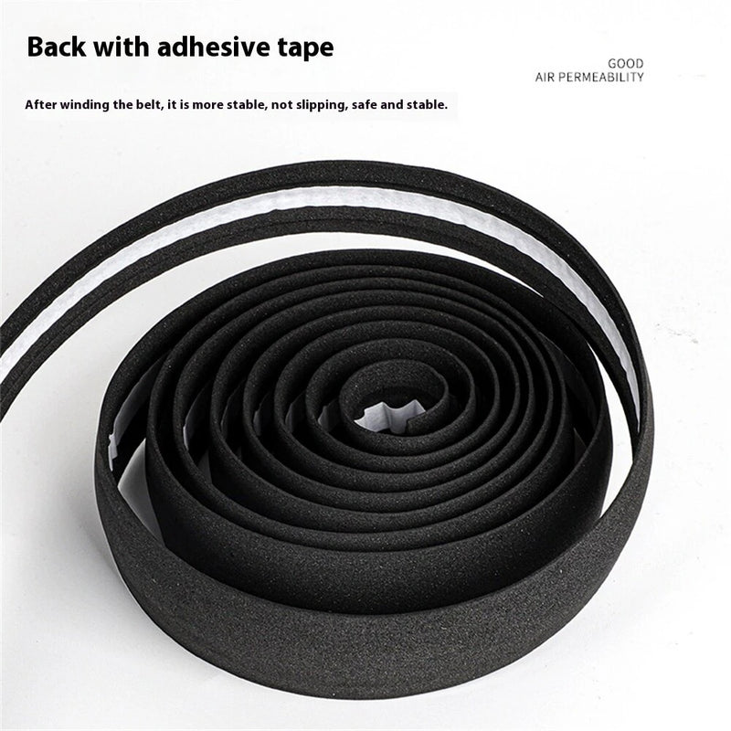 WEST BIKING High Elastic EVA Shock-absorbing Bicycle Handle Tape Comfortable Anti-Slip Wear-resistant Bike Handlebar Cover for MTB