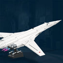 JIE STAR JJ9226 TU-160 Military Strategic Bomber Model Building Blocks Assembly Kit Brick DIY Toys for Children Gift