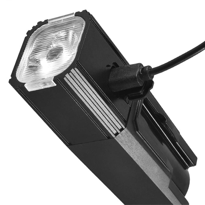 BIKIGHT LED High Brightness Long-range Bicycle Headlight IPX4 Waterproof USB Charging 3 Light Modes Bike Front Light for MTB Night Riding Safety