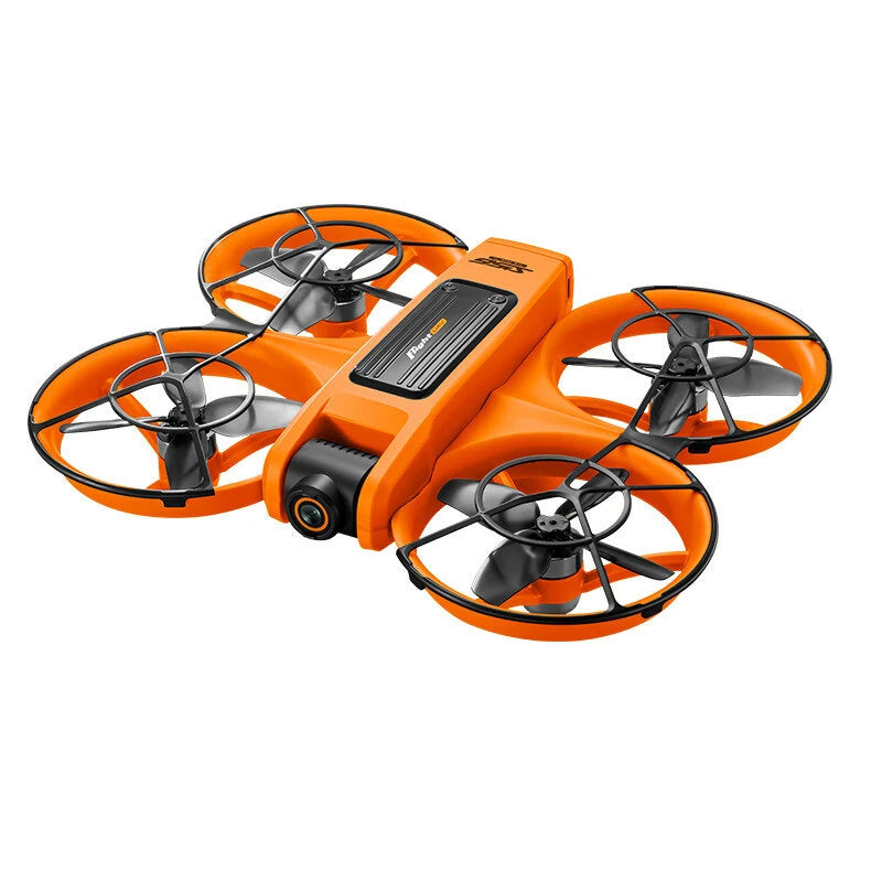YLR/C S156 WiFi FPV with 4.9inch LCD Screen Controller HD Dual Camera Electrically Adjustable Optical Flow Hover Automatic Obstacle Avoidance Circle Protection LED Light Brushless 2.4G 4CH 6-Axis Remote Control Toys RC Drone Quadcopter RTF