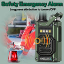 CHIERDA XA501 Walkie Talkie Wireless Frequency Pairing Long Range HD Call Hands-Free Type-C Flashlight UHF 400-480 MHz Li-ion Battery Outdoor Communication