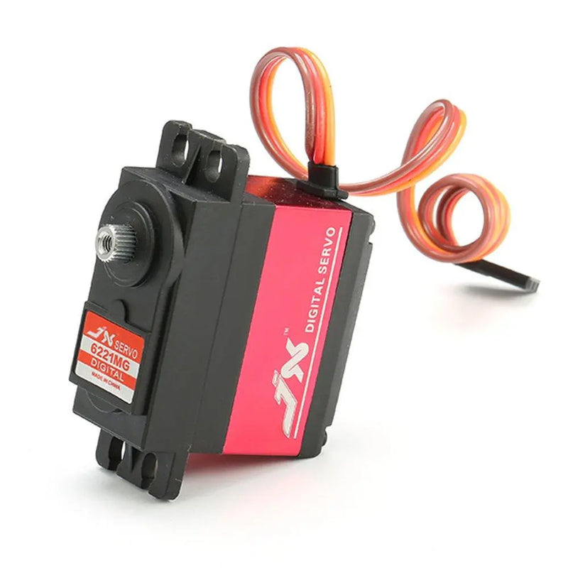 4PCS JX PDI-6221MG 20KG Large Torque Digital Standard Servo 180 Degree For RC Airplane