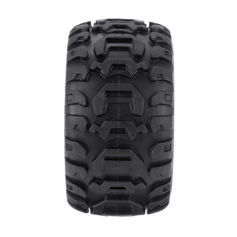 2PCS Tires Wheels Rims for HBX 16889 1/16 RC Car Vehicles Spare Parts M16038