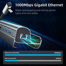 Bakeey Steam Deck Dock 6 in 1 Steam Deck Docking Station Stand Accessories 3*USB 3.0 HDMI 4K@60Hz Gigabit Ethernet 1000Mbps PD 60W Hub