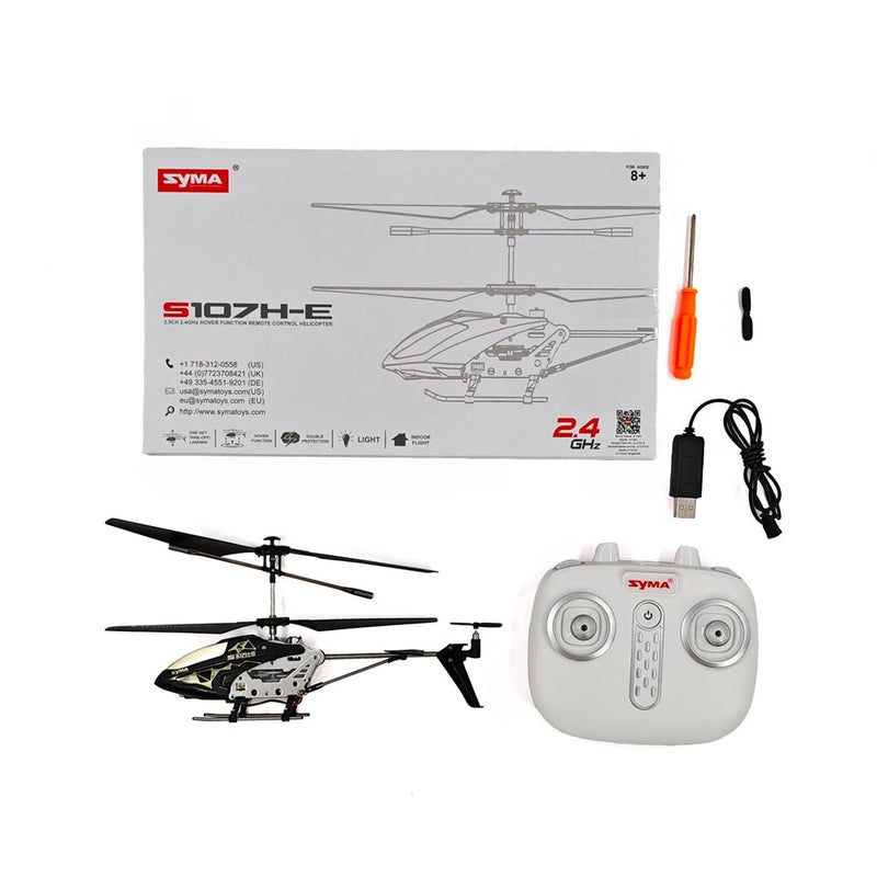SYMA S107H-E 2.4G 4CH Altitude Hold Two Blades RC Helicopter RTF