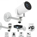 Portable Projector Bracket 360 Rotatable Ceiling Wall Mount Beamer Holder Aluminium Alloy 2KG Loading Beam Projector Stand