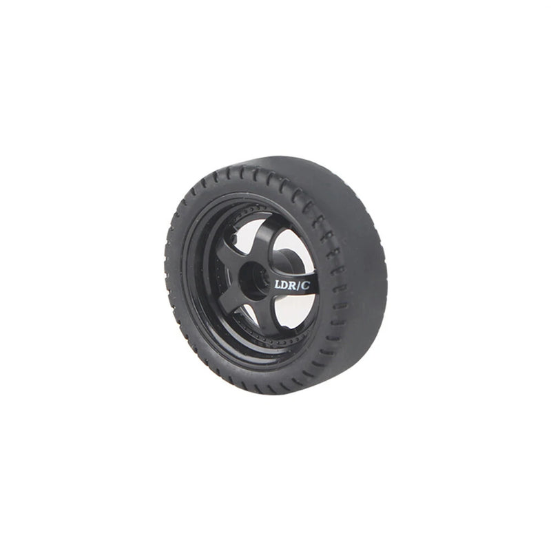 4PCS LDRC 1801 1802 1803 A86 A86P 1/18 RC Car Drift Tires Wheels Rims Vehicles Models Spare Parts LA0034 LA0046