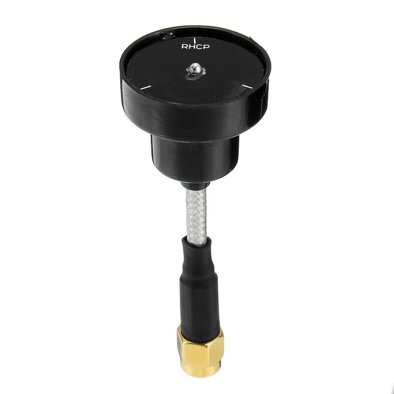 Realacc Pagoda RHCP FPV Antenna 65mm 5.8G 5dBi Panel Plate Omni Directional FPV Short Antenna RC Drone