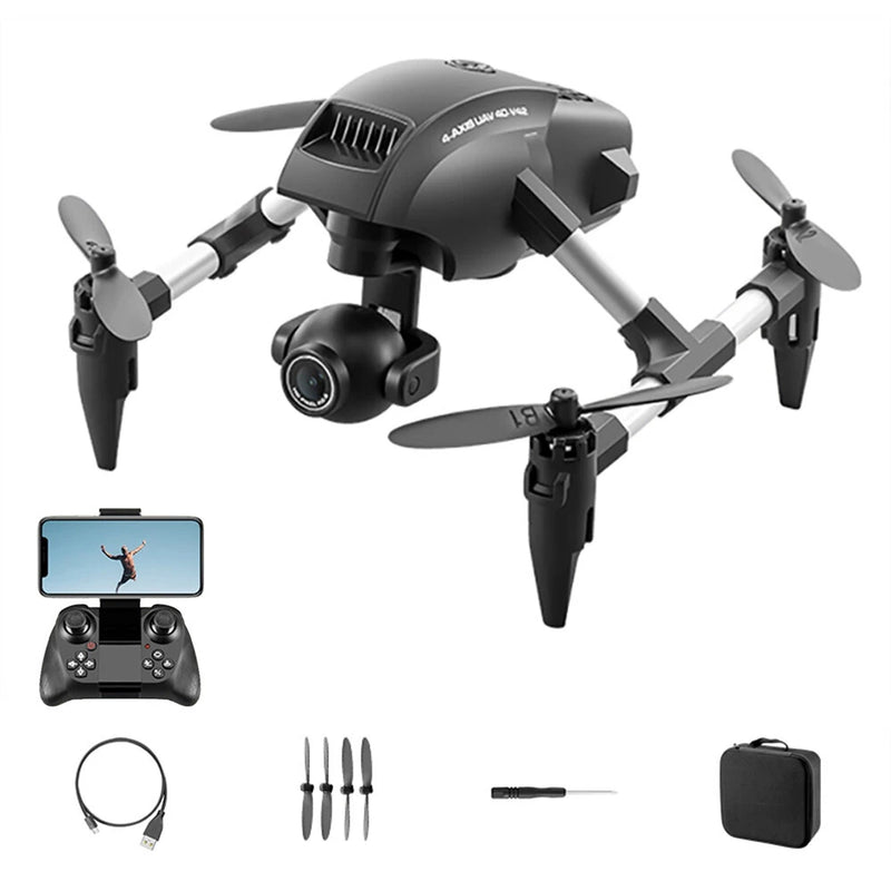 4DRC V42 MINI WiFi FPV with HD Dual Camera Switchable Optical Flow Hover 360 Roll Alloy Material RC Drone Quadcopter RTF