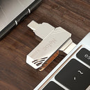Netac US12 Type-C & USB3.2 Flash Drive 256G 128G 64G High Speed Pendrive Mobile U Disk for PC Computer Laptop