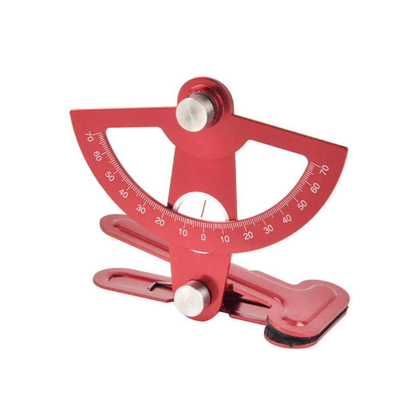 Metal Rudder Surface Protractor Meter Rudder Angle Ruler For RC Model Airplane