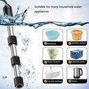 Tevorex Immersion Water Heater with Thermostat Temperature Control Portable Bathtub Bucket Submersible Heater Pool Heater for Inflatable Above Ground Swimming Pool-EU plug