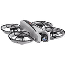 YLR/C YL05 WiFi FPV with 4.9inch LCD Screen Controller HD Dual Camera Electrically Adjustable Optical Flow Hover Circle Protection LED Brushless 2.4G 4CH 6-Axis Remote Control Toys RC Drone Quadcopter RTF