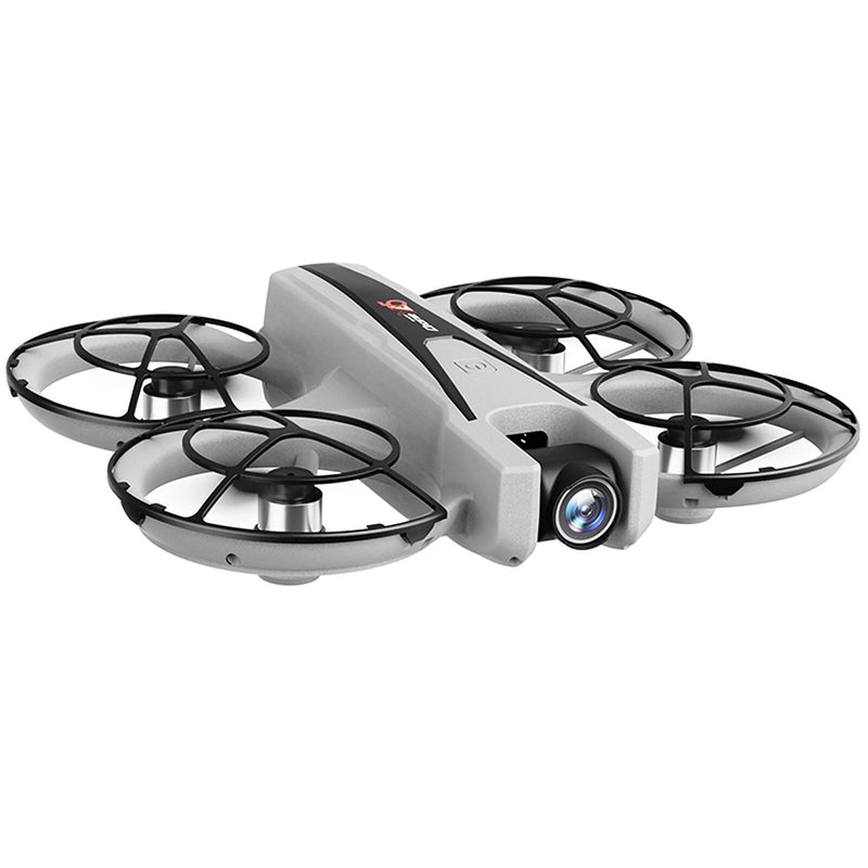 YLR/C YL05 WiFi FPV with 4.9inch LCD Screen Controller HD Dual Camera Electrically Adjustable Optical Flow Hover Circle Protection LED Brushless 2.4G 4CH 6-Axis Remote Control Toys RC Drone Quadcopter RTF