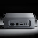 Ulanzi QT01 Mini Aluminum Alloy Computer Case for Mac Mini M4/M4 Pro with Magnetic Side Stand Dustproof Shockproof Expansion Case