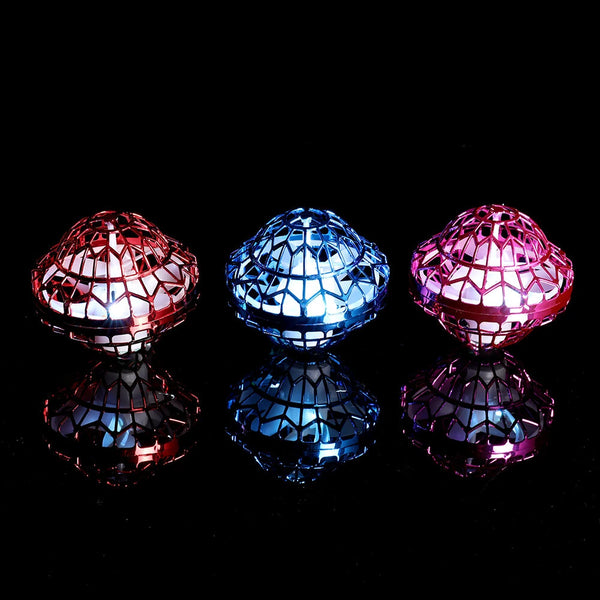 UFO Magic Spin Suspension Ball Magic Sphere Fingertip Gyroscope Flying Saucer Aircraft