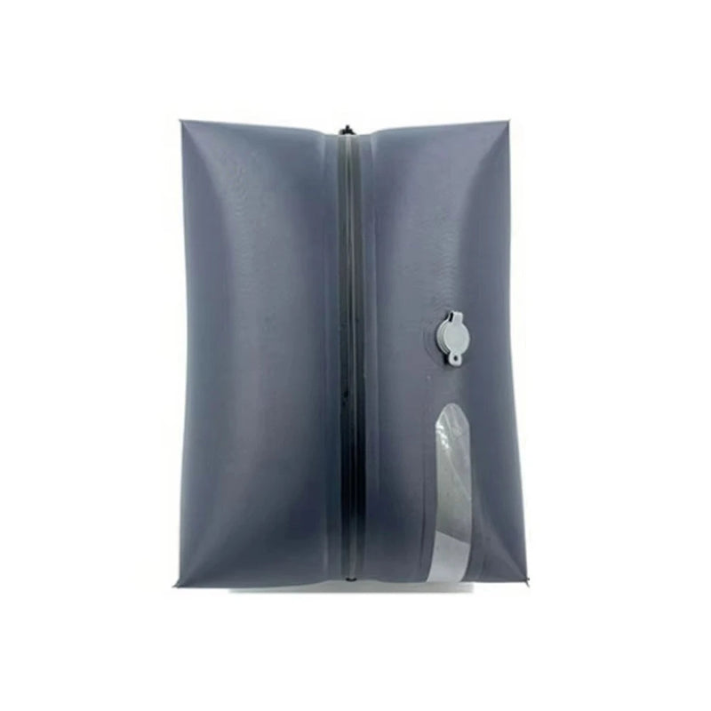 16L Vacuum Compression Storage Bag Flat Bottom with Window Travel Backpack 20-24Inch Suitcase Organizer Space-Saving Foldable Luggage Packing Clothing Storage