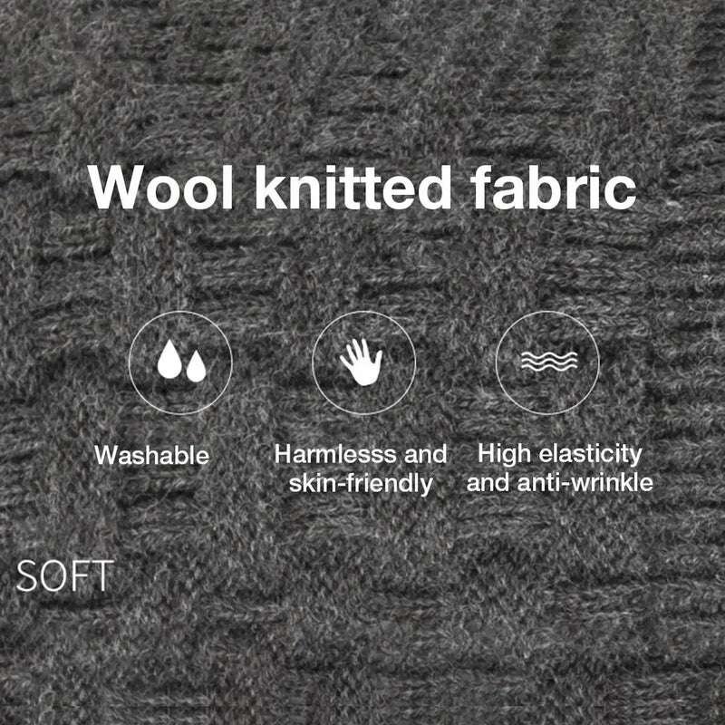 TENGOO Unisex Heated Scarf Neck Wrap Winter Outdoor Electric Heating Scarf Neck Warm Men Heating Keep Fleece Women Neck Wrap Knited Scarf Warmth Gear for  Cycling Climbing Hiking