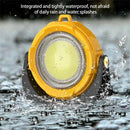 IPRee Portable LED Light USB Rechargeable Work Magnetic Light Solar Camping Light 3 Light Modes 4 Adjustable RGB Modes ABS Texture Suitable for Workshop Outdoor,Cars Repairing and Camping