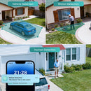 Hiseeu 5MP/8MP/12MP PoE IP Camera Human Vehicle Detect Two Way Audio Color Night Vision IP67 Waterproof Sound Light Alert Security CCTV Cameras