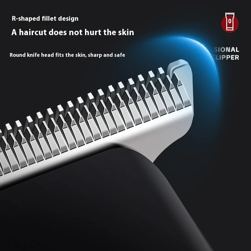 MARSKE 5053 Professional Electric Hair Clipper With Digital Display Gradient Design Suitable For Haircutting And Bald Styling