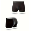 4pcs Men's Ice Silk Mesh Boxer Black Briefs, Summer Thin Style Breathable Comfy Boxer Trunks, Elastic Sports Shorts, Men's Casual Underwear Daily Bottom Wear