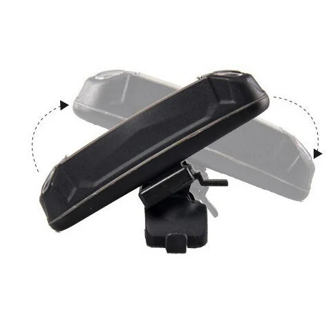 XANES 2 in 1 500LM LED Bike Light 500mAh Battery Waterproof 5 Light Modes USB Rechargeable Bicycle Taillight Warning Light