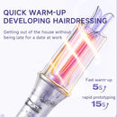 28mm Professional Automatic Ceramic Curling Iron 3 Temperature Settings 5-Second Preheat Anti-Scald Design Automatic Rotating Curling Iron EU Plug