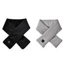 TENGOO Warm Heated Scarf 3 Gears Adjustable USB Charging Electric Heated Scarf Cold-Proof Thermal Neck Wrap Warmer Washable for Outdoor Cycling Climbing Hiking