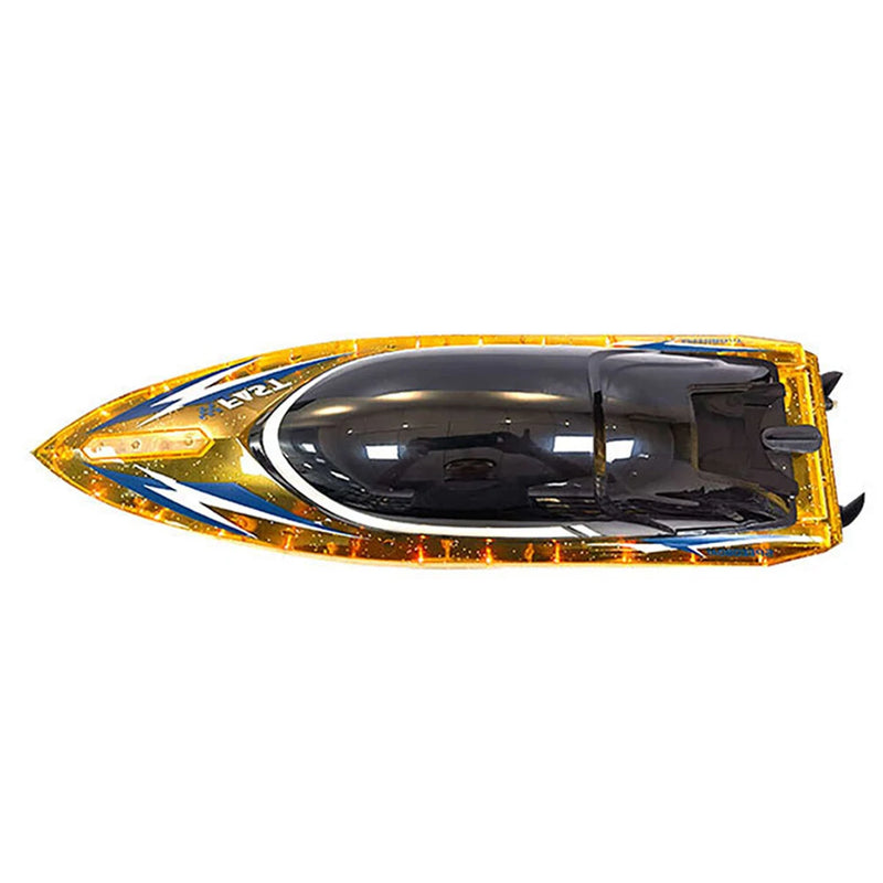 JJRC S15 RTR 2.4 30km/h RC Boat LED Light Capsized Reset High Speed Racing Waterproof Ship Vehicles Models Toys