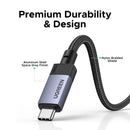 UGREEN High-Speed USB C Cable 240W Power Delivery USB4 Charging Cord for Laptops and Mobile Devices