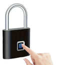 Smart Fingerprint Padlock 20 Fingerprints USB Rechargeable Door Lock Biometric Fingerprint Door Lock Zinc Alloy Smart Life Unlock