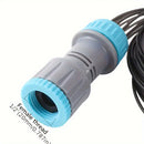 1 Set Garden Automatic Irrigation Device Horticulture Irrigation System with 10 Dripper Greenhouse Balcony Pot Plant Accessories Drip Irrigation Device